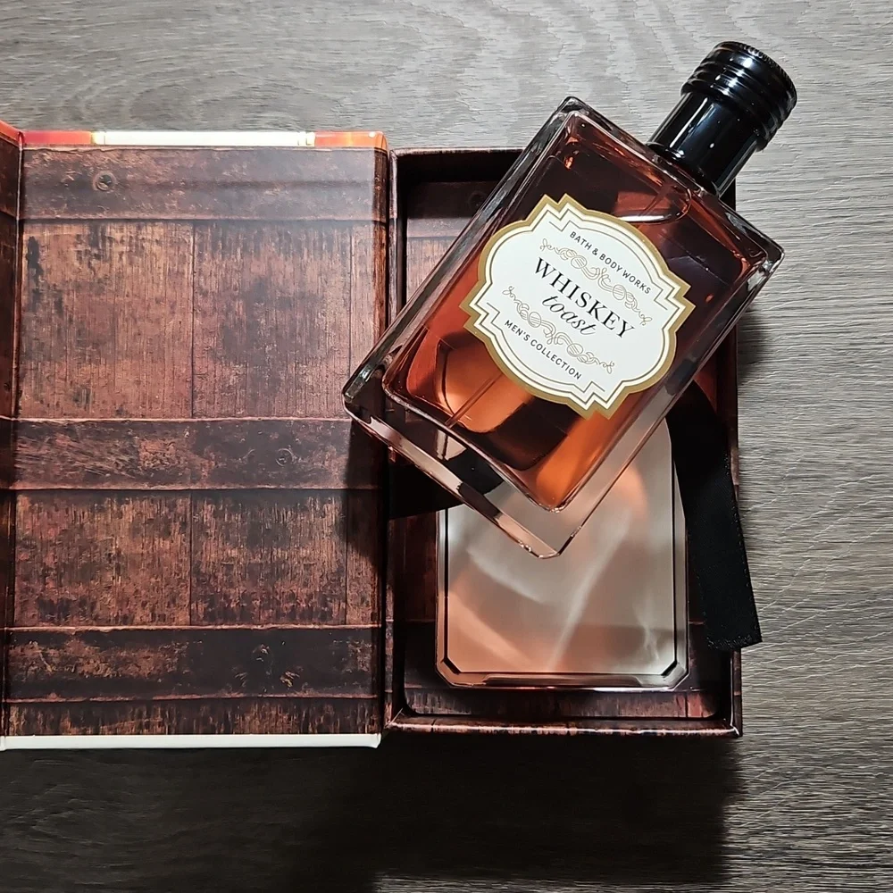 Bath & Body Works WHISKEY TOAST 3.4 Oz Men's Collection Cologne NEW MSRP $64.95